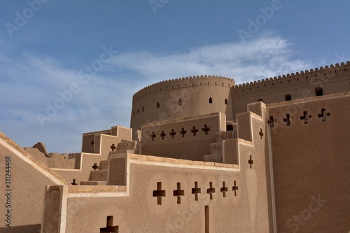 Fotografie, Tablou Arg-e Bam the largest adobe building in the world,Iran 6.4.2019