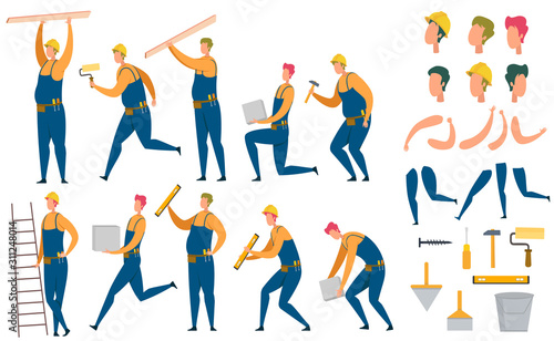 Character Builder Different, Illustration.