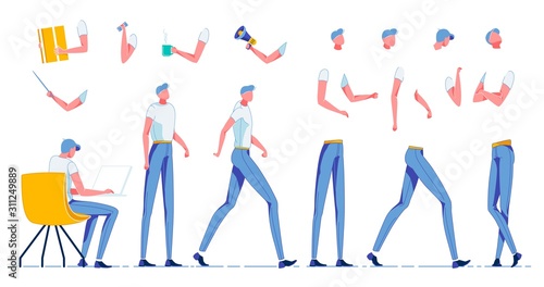 Male Person, Objects for Worker, Constructor.