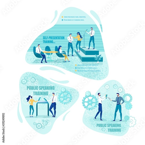 Training Speech as Part Self-Presentation Program