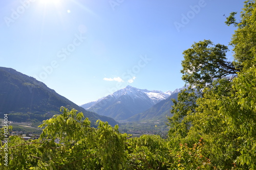 May Sunny day in The Italian Alps
