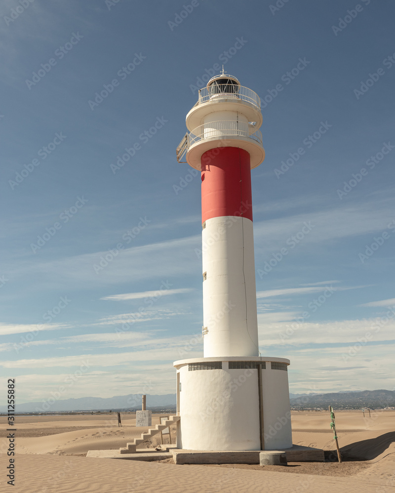 Far del Fangar Lighthouse