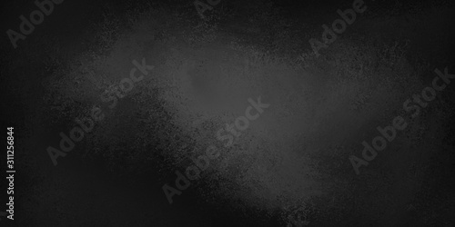 Black background with old grunge texture, distressed chalkboard or old painted wall template