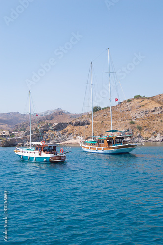boats in harbor © Kaloyan