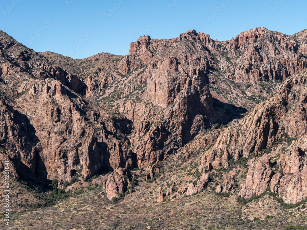 Fototapeta premium Big Bend Natioanl Park Landscape