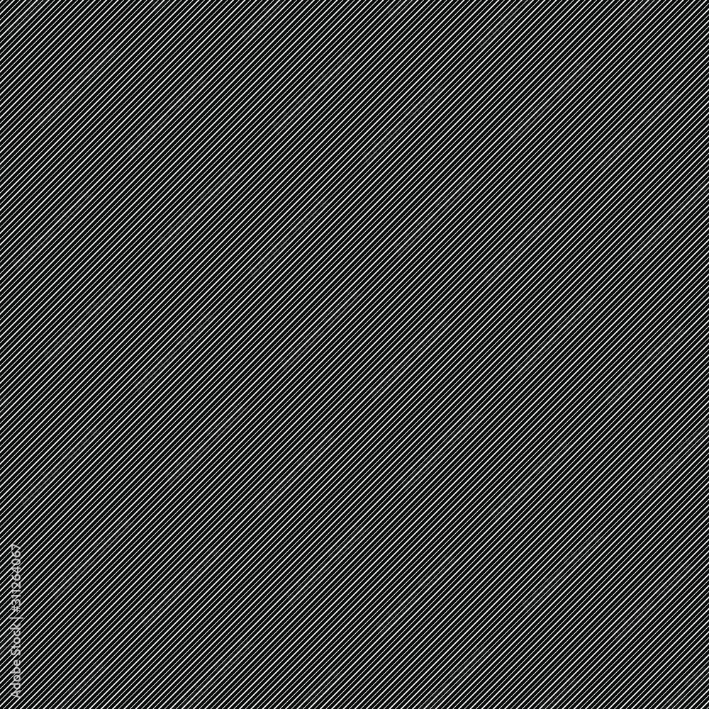 Oblique white lines on a black background. Diagonal monochrome pattern. Design element for prints, web pages, template, posters and abstract background Oblique white lines on a black background. Diagonal monochrome pattern. Design element for prints, web pages, template, posters and abstract background