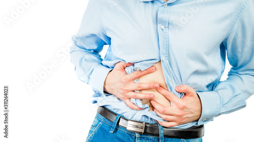 Quadro su tela Abdominal pain