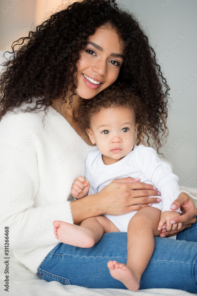 Love of a mother and child, baby. Family at home. Lifestyle Love of a mother and child, baby. Family at home. Lifestyle