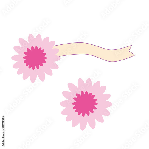 花付箋と花