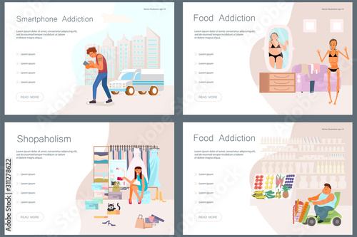 Addicted and Bad habits people