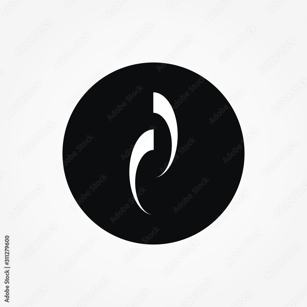 letter P icon design vector illustration letter P icon design vector illustration