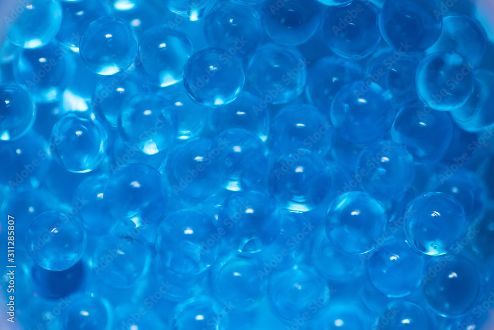 Close up shot of jelly balls