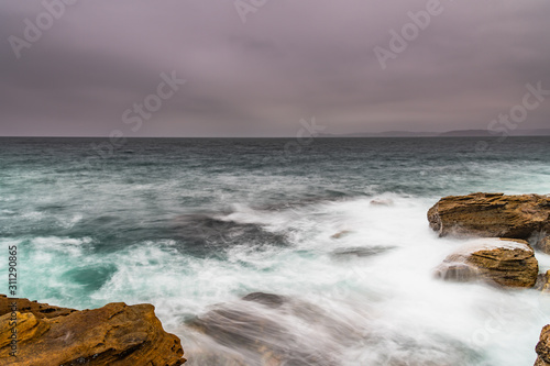 Moody Morning Seascape