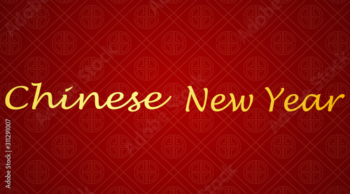 Happy new year background design