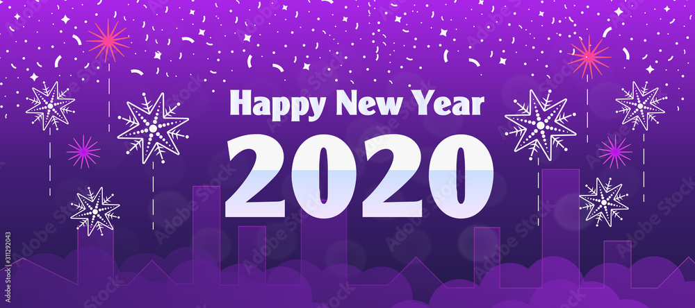 Happy new year 2020 background Happy new year 2020 background