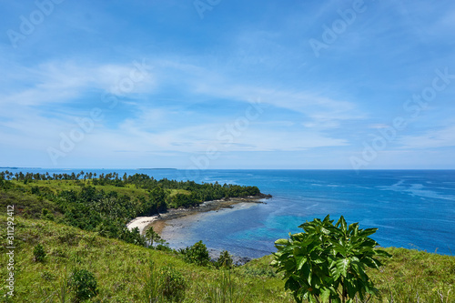 View over Corregidor Island, next to Siargao Island