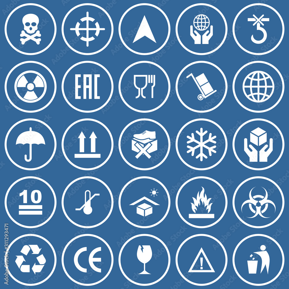 packaging product icon set vector symbol packaging product icon set vector symbol
