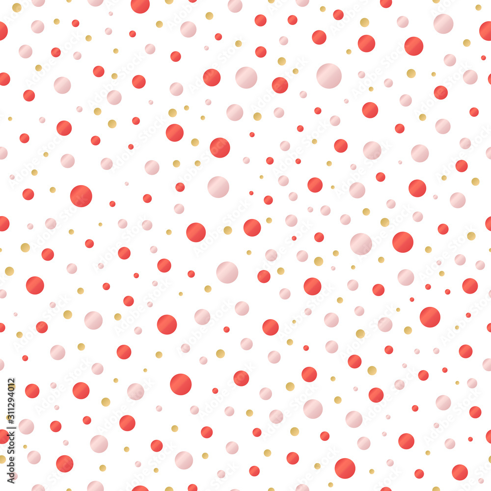 Pea background. Beautiful backdrop with red, pink and a gold circles Pea background. Beautiful backdrop with red, pink and a gold circles