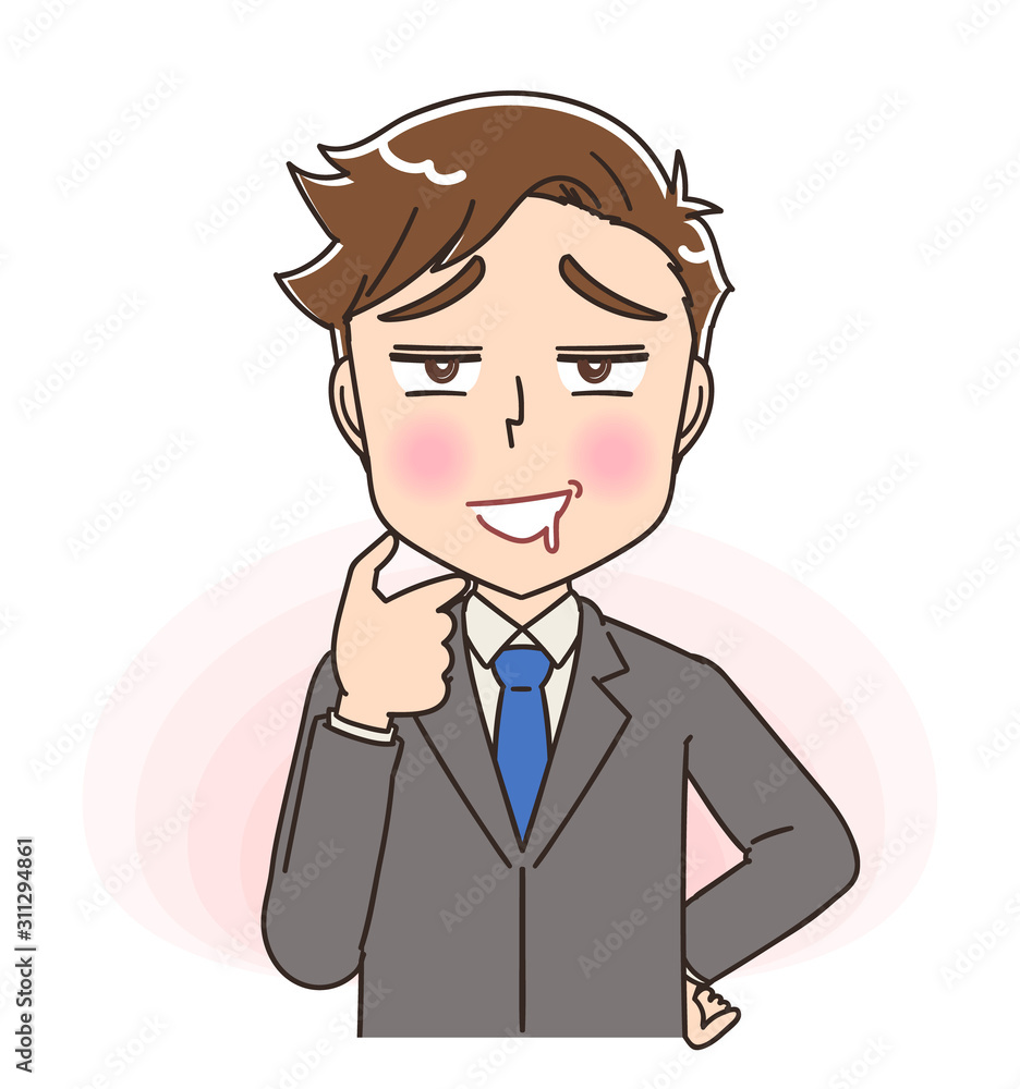 ビジネスマン スーツ 男 イラスト素材 かわいい マンガ ビジネスマン スーツ 男 イラスト素材 かわいい マンガ