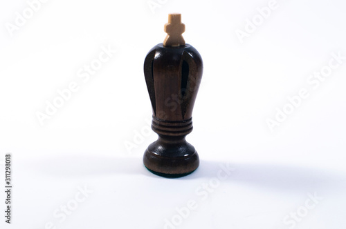 The chess piece is the king of black.