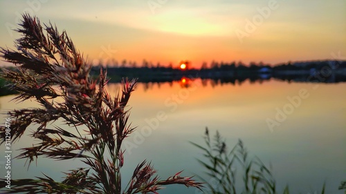 Beautiful sunset photo