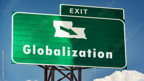 Street Sign to Globalization