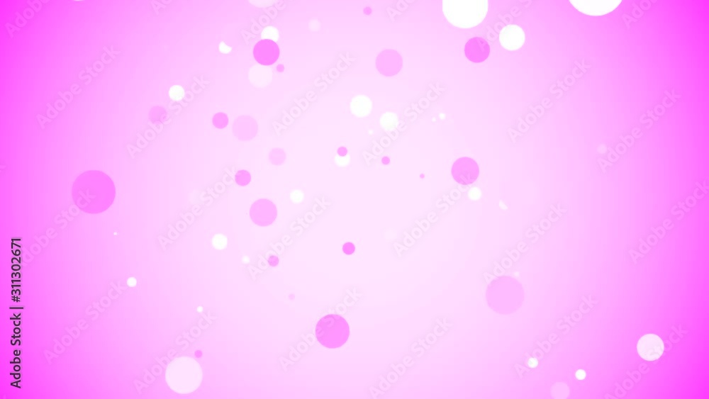 Video Background Gravity Pink Circles Video Background Gravity Pink Circles