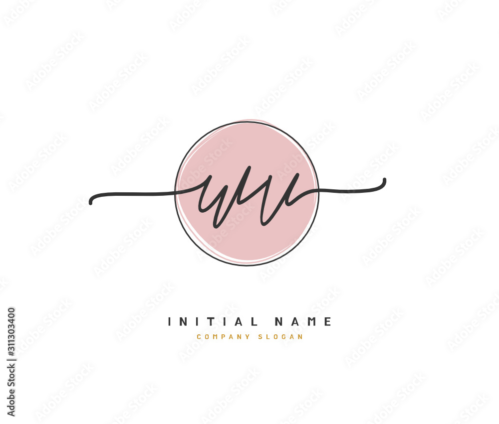 W V WV Beauty vector initial logo, handwriting logo of initial signature, wedding, fashion, jewerly, boutique, floral and botanical with creative template for any company or business. W V WV Beauty vector initial logo, handwriting logo of initial signature, wedding, fashion, jewerly, boutique, floral and botanical with creative template for any company or business.