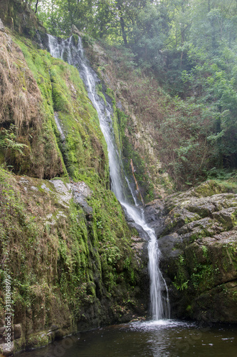 Waterfall in Villayon, Asturias