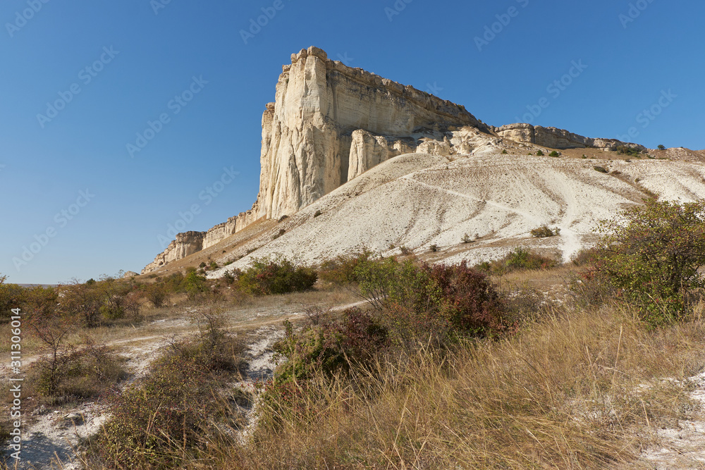 Ak-Kaya White rock on the Crimean peninsula. Ak-Kaya White rock on the Crimean peninsula.