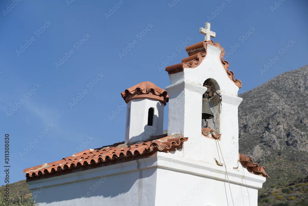Fototapeta premium Kirche bei Koxare auf Kreta