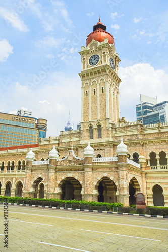 Sultan Abdul Samad building in Kuala Lumpur, Malaysia.