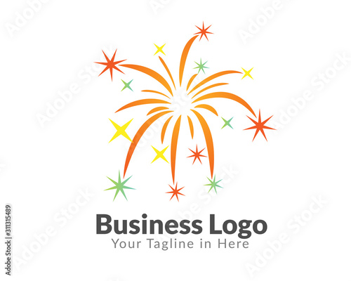 firework logo design inspiration