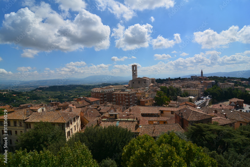 veduta di montepulciano