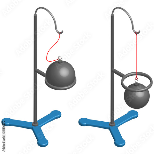 School Physics Structure Substance Visual Experience of Heat Expansion
