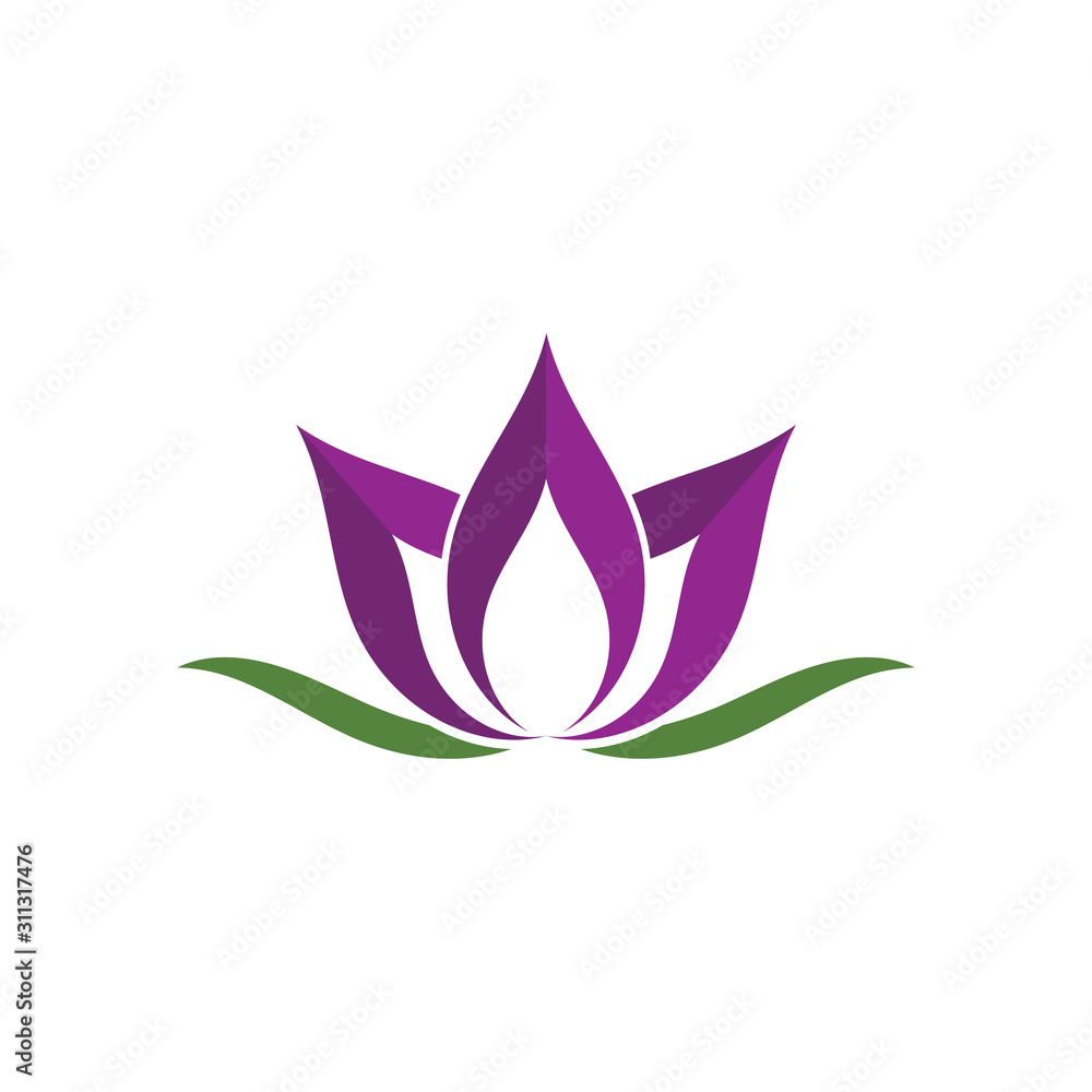 Beauty Vector flowers design logo Template Beauty Vector flowers design logo Template