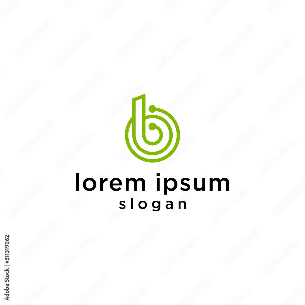 B letter logo simple premium B letter logo simple premium