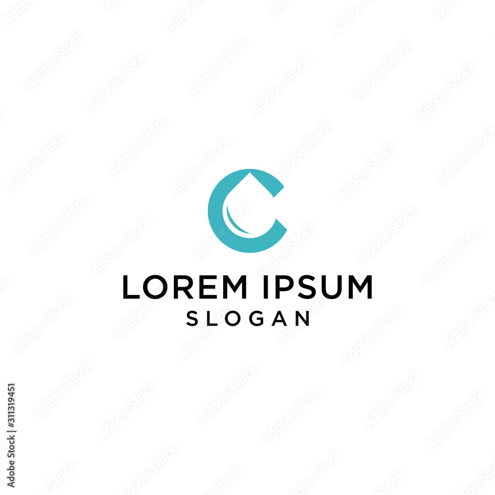C letter logo simple premium C letter logo simple premium