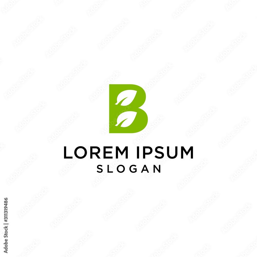 B letter logo simple premium B letter logo simple premium