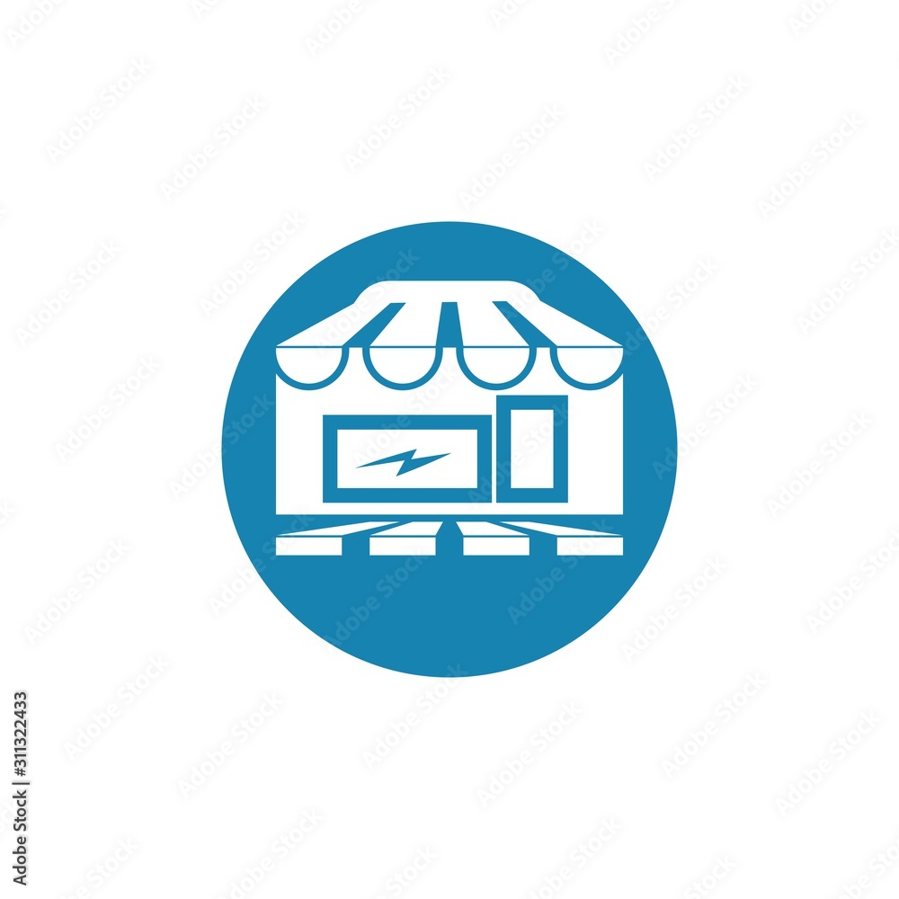 Store icon template