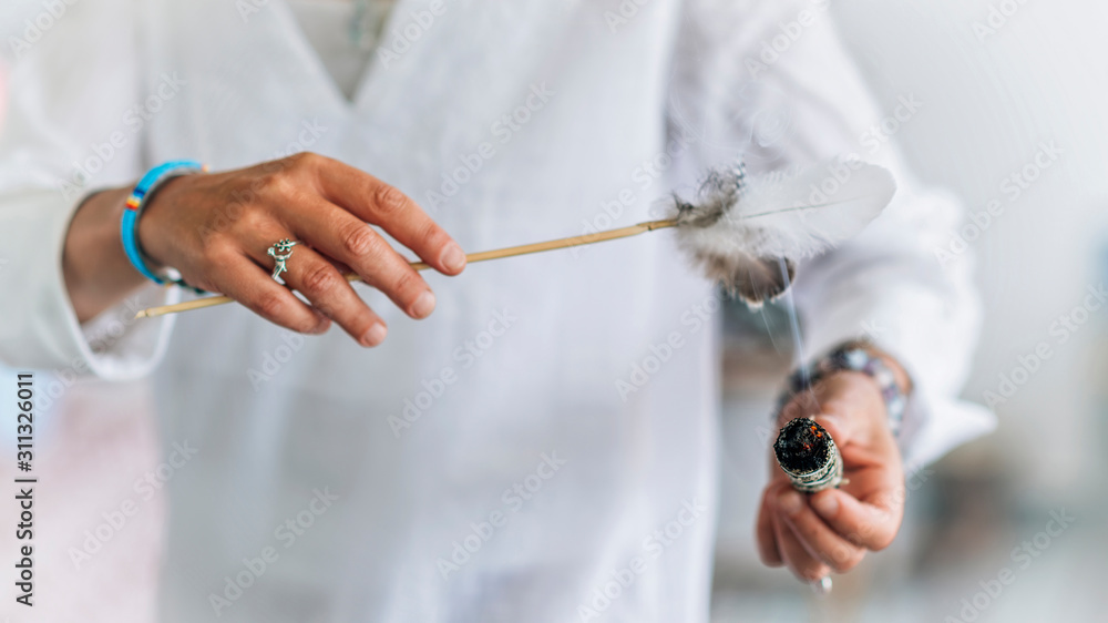 Spiritual Cleansing - Burning Sage Indoors Spiritual Cleansing - Burning Sage Indoors