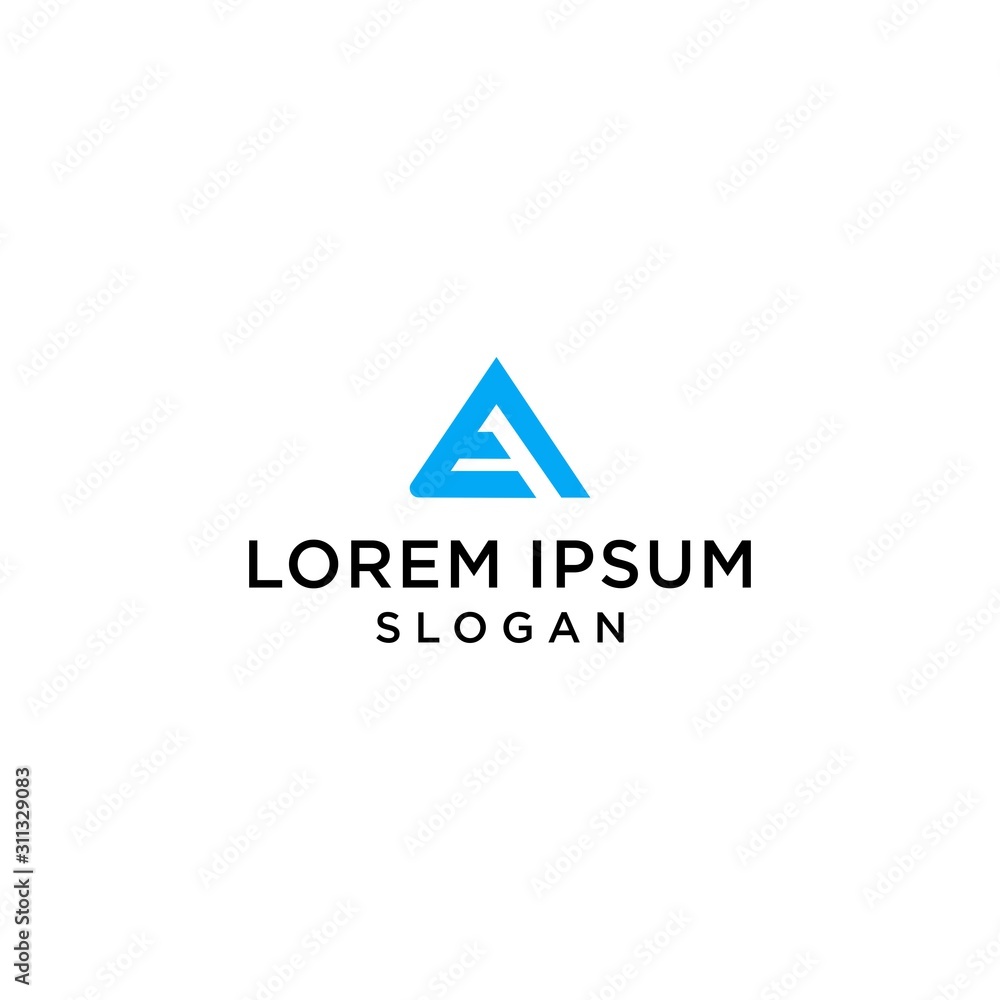 A e logo creative simple premium A e logo creative simple premium