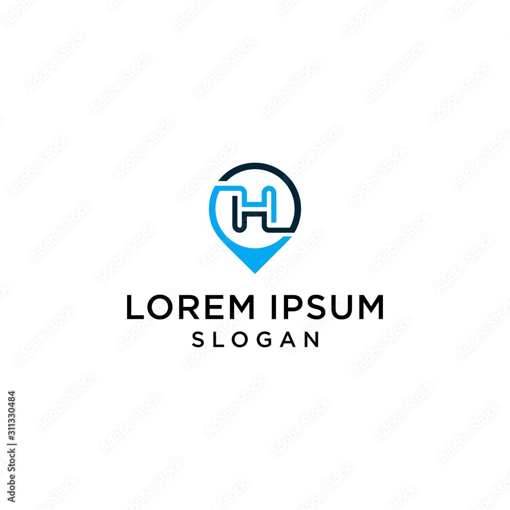 H letter logo creative premium H letter logo creative premium