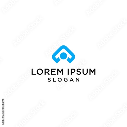 A logo creative simple premium
