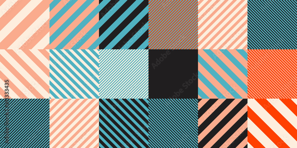 Striped Abstract Pattern Design Striped Abstract Pattern Design