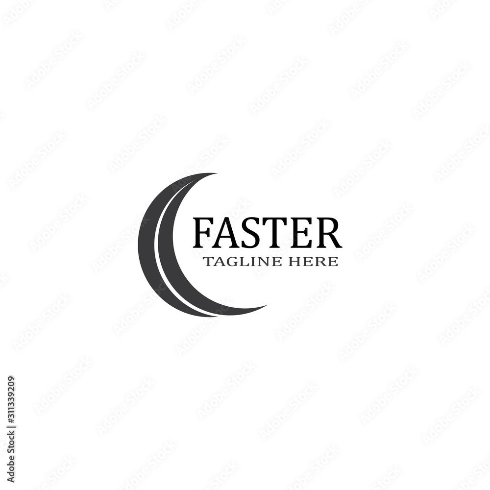 Race fkag icon, simple design race flag logo template Race fkag icon, simple design race flag logo template