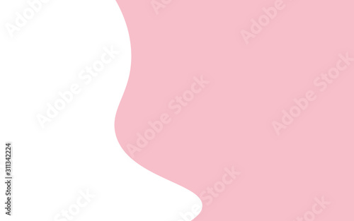 Valentines day background pink, vector illustration
