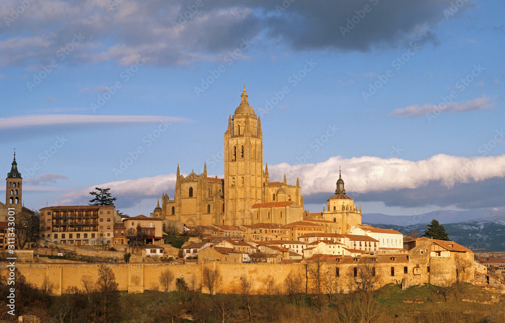 Fototapeta premium View of Segovia , Spain 