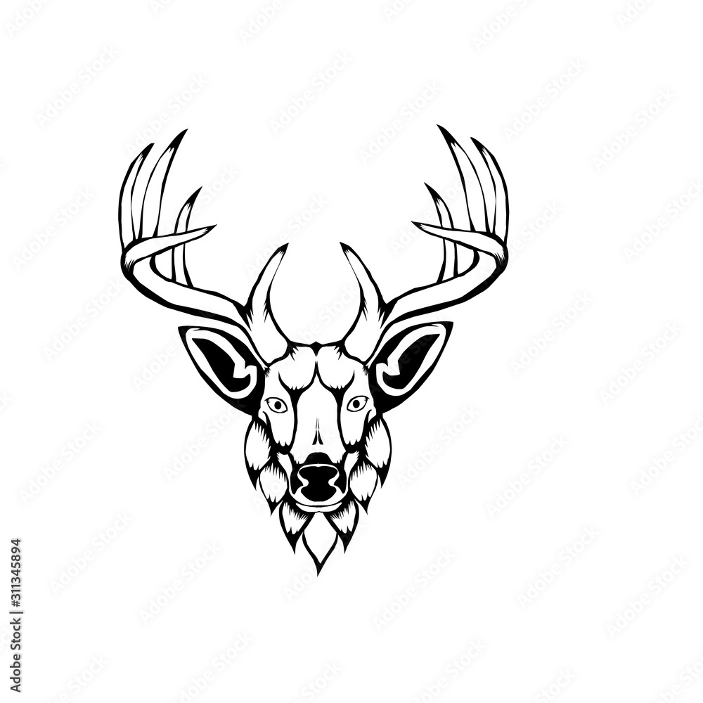 deer head