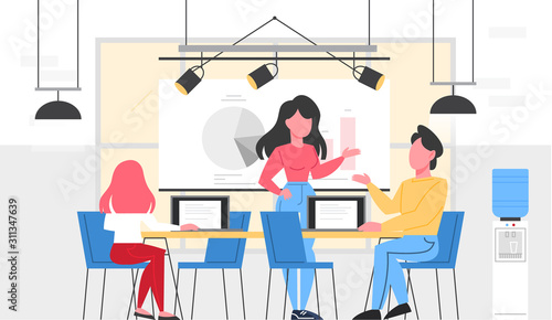 Business office conapt, business department